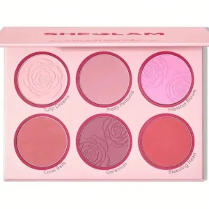 پالت رژگونه 6 رنگ مسترکوالیتی شیگلم SHEGLAM | فروشگاه لوازم آرایشی،بهداشتی،زیبایی و مراقبتی مروا